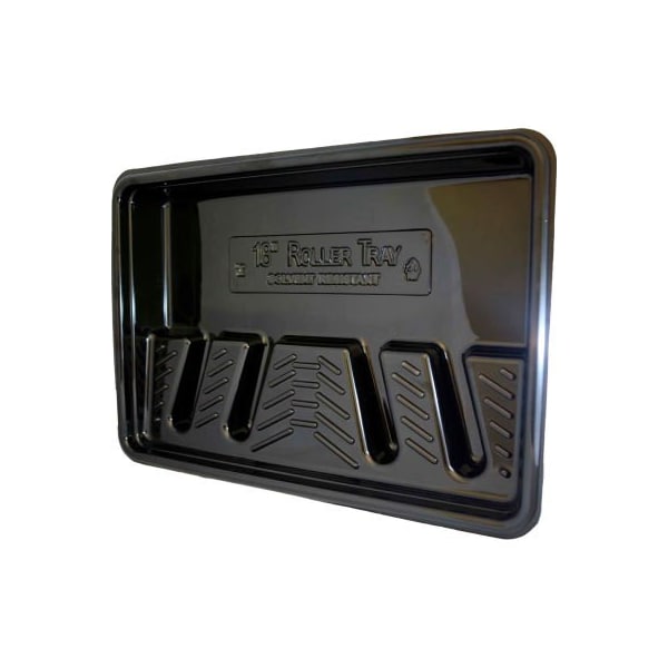 Quali-Tech Mfg RollerLite 18in Solvent-Resistant Paint Tray, 12/Case - PET-1800 - main